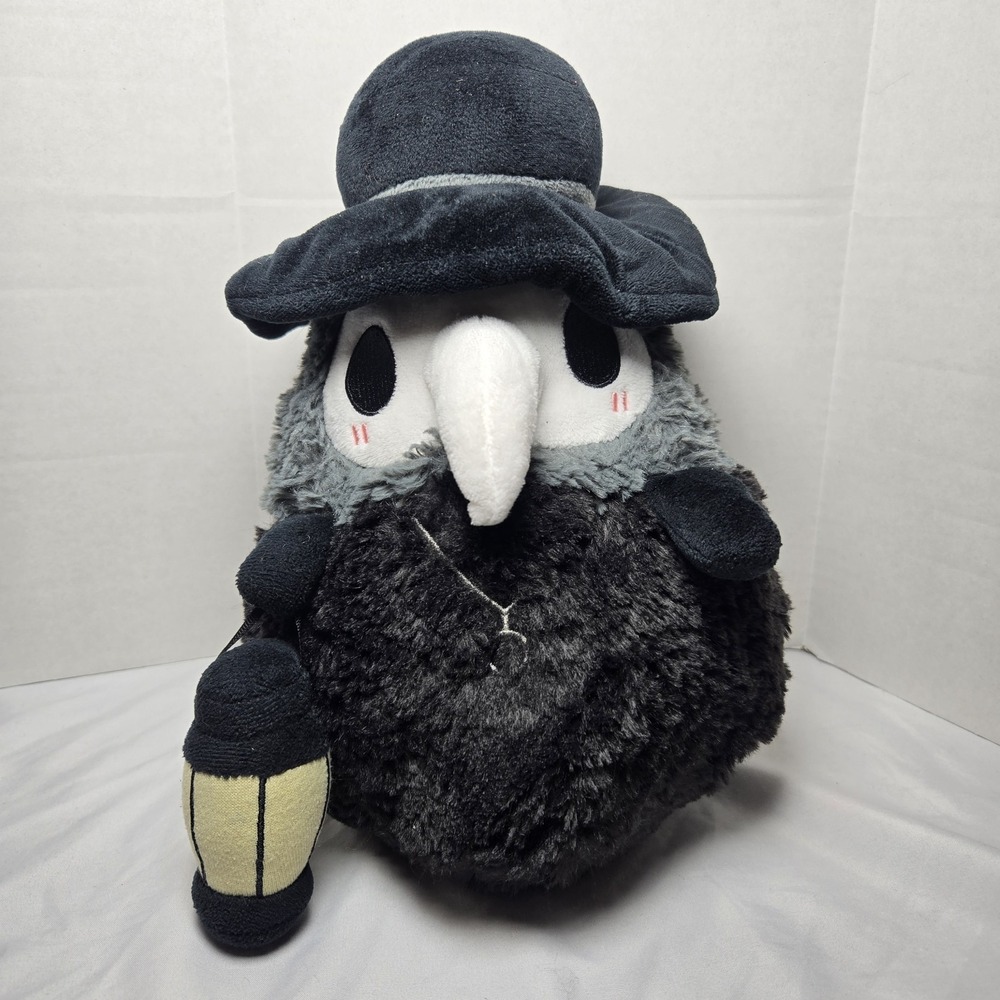 Squishable Plush 11" Plague Doctor Glow In The Dark Lantern Spooky Halloween